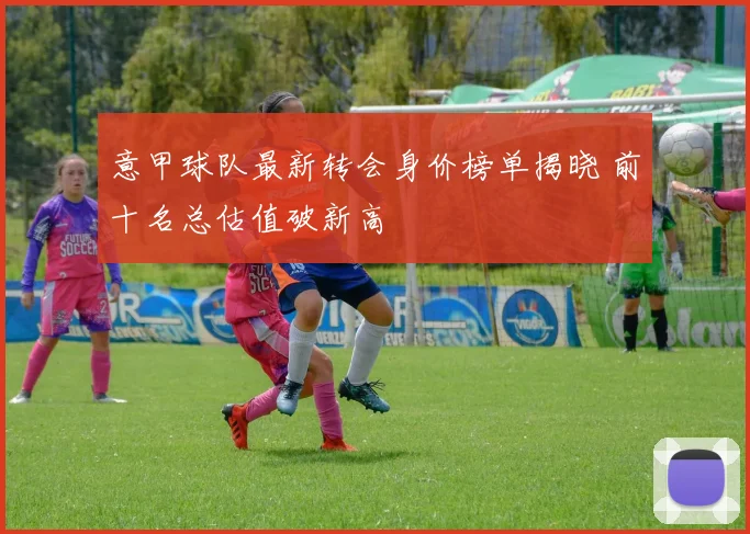 意甲球队最新转会身价榜单揭晓 前十名总估值破新高